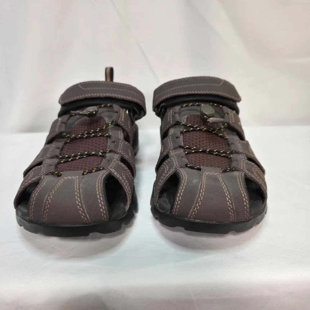 Teva Men's Forebay Water Sandal. Fisherman Shoe Turkish Coffee (Brown) | Size 9